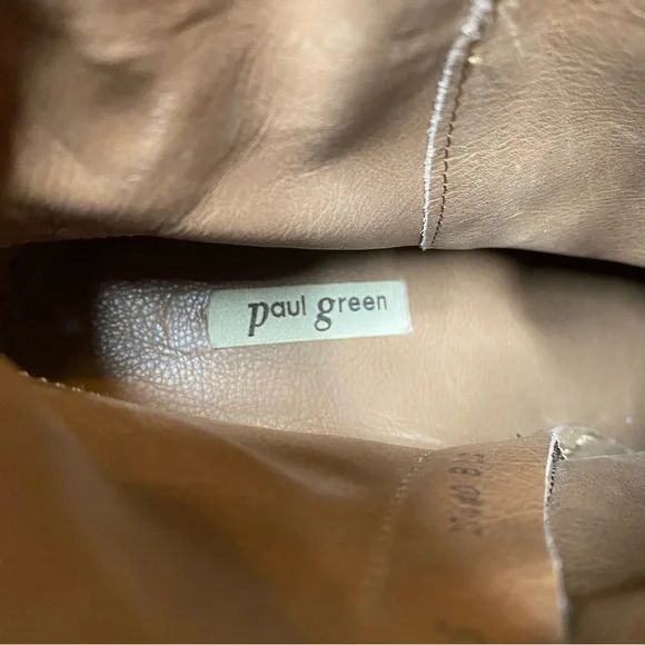 Paul Green Taupe Suede Buckle Lug Sole Boot 5 / 7.5 - Picture 14 of 16